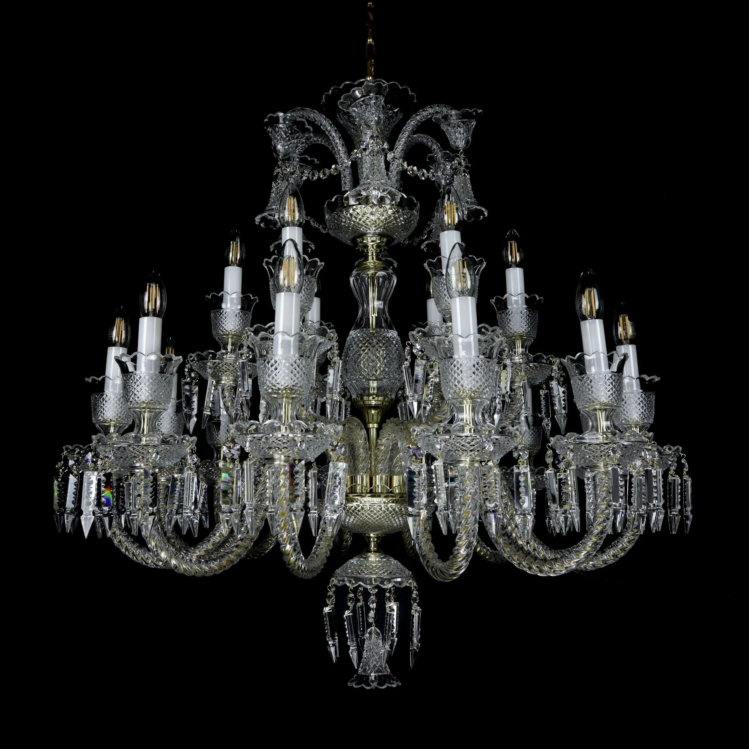 Vesper crystal chandelier — WRANOVSKY - Bohemian Crystal Vesper crystal chandelier — WRANOVSKY - Bohemian Crystal